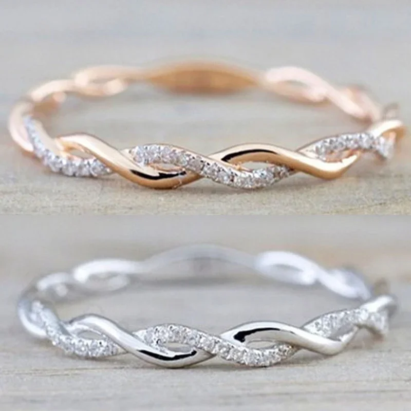 Delysia King Handcrafted Twist Ring