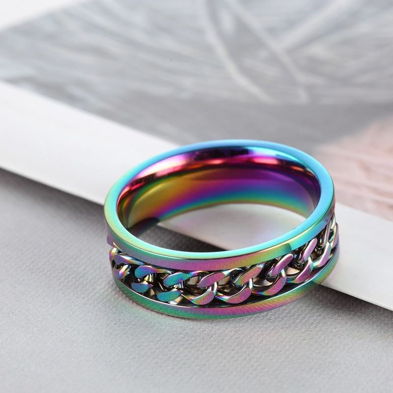 Titanium Steel Spinner Chain Ring for All