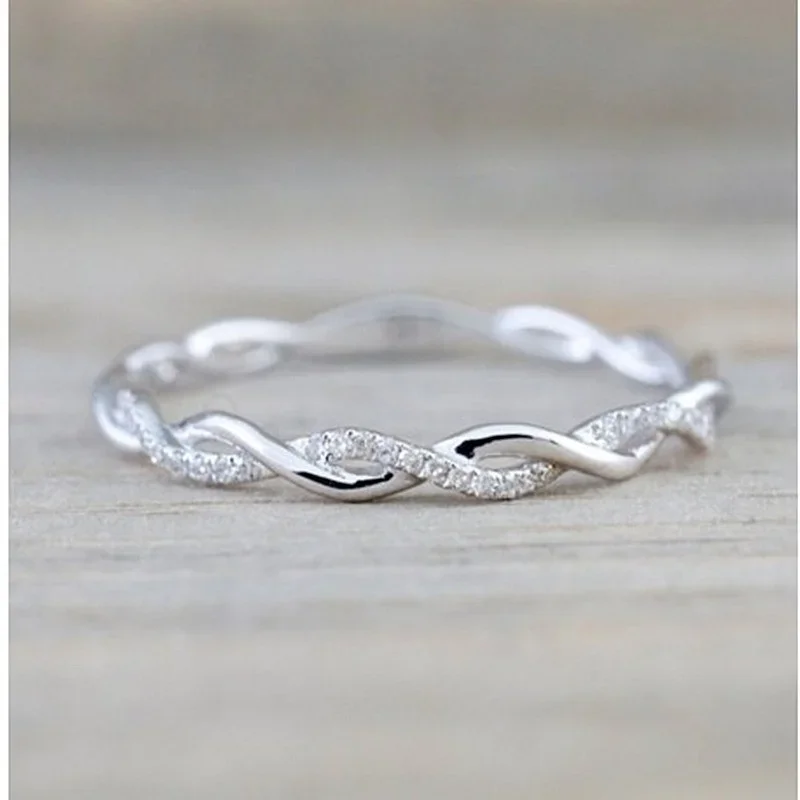 Delysia King Handcrafted Twist Ring