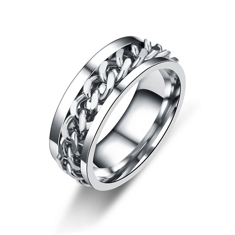 Titanium Steel Spinner Chain Ring for All