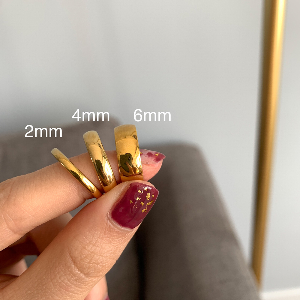 Tarnish-Free 18K Gold Plated Knuckle Rings
