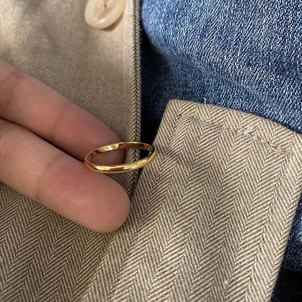 Tarnish-Free 18K Gold Plated Knuckle Rings