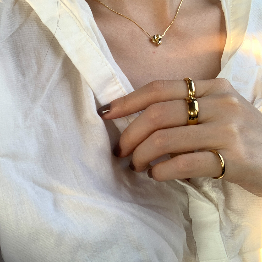 Tarnish-Free 18K Gold Plated Knuckle Rings