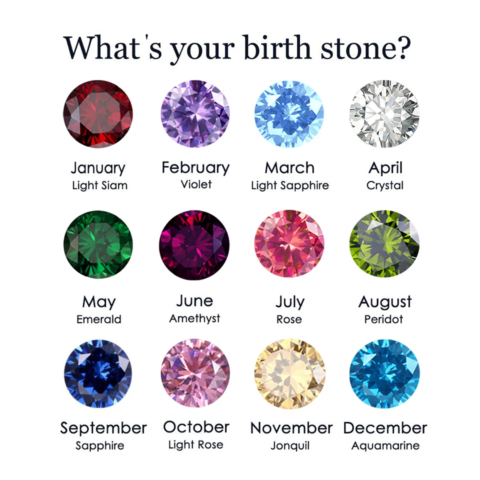 Gold Birthstone Ring for Women - Simple Style