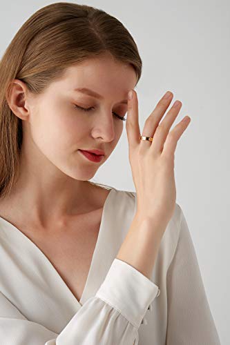 18K Gold & Silver Love Friendship Promise Ring