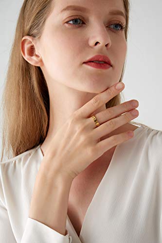 18K Gold & Silver Love Friendship Promise Ring