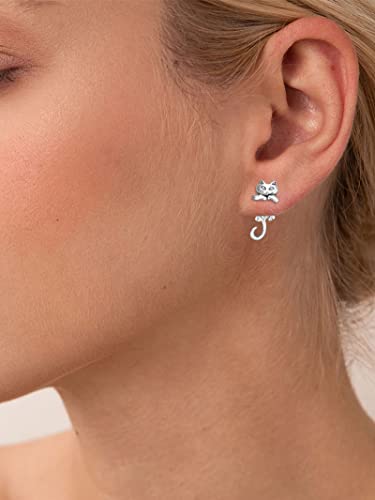Unique Cat Stud Earrings for Women and Girls