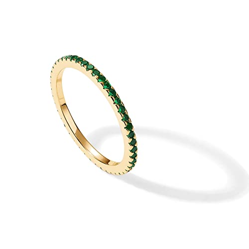 14K Gold Plated Sterling Silver Stackable Ring
