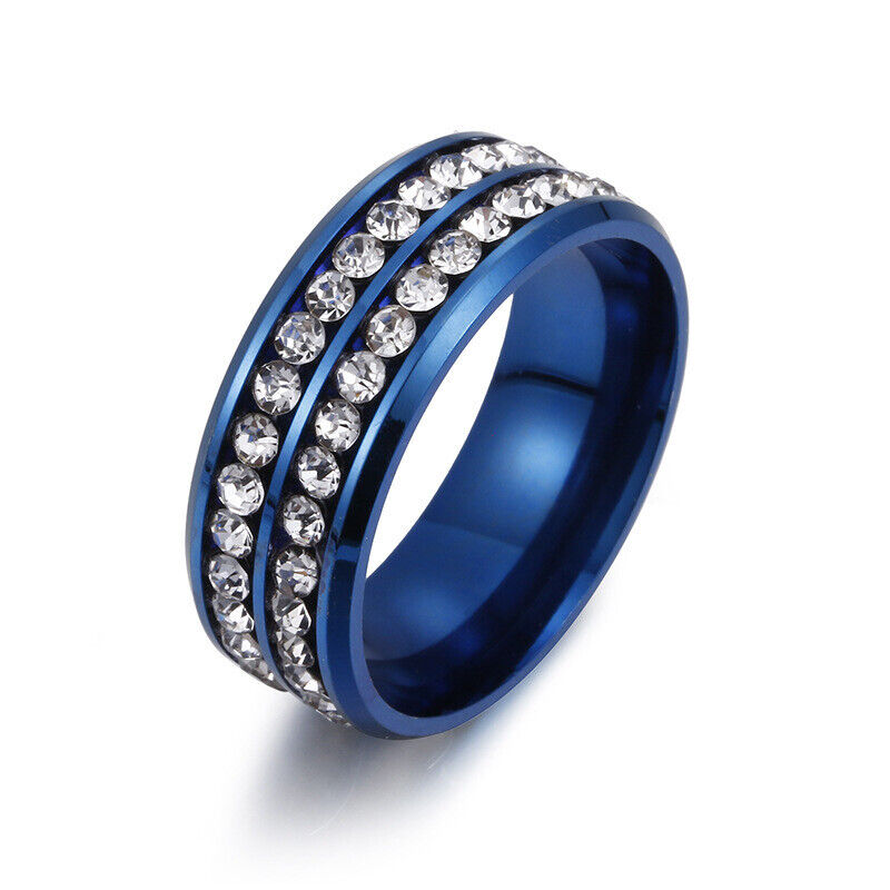 Handmade Silver and Gold Stainless Steel Ring