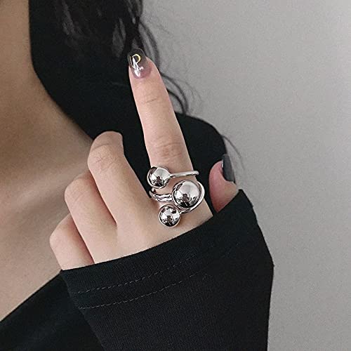 Sora Tuki Bold Chunky Silver Wrap Ring