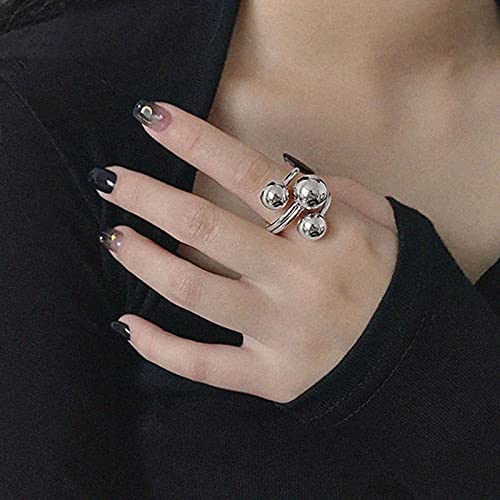 Sora Tuki Bold Chunky Silver Wrap Ring