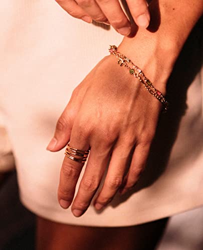 Trendy 18K Gold Plated Cocktail Ring for Women