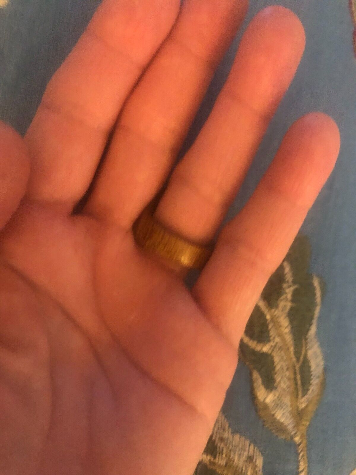 Stunning Handmade Wooden Statement Rings Size 7.5