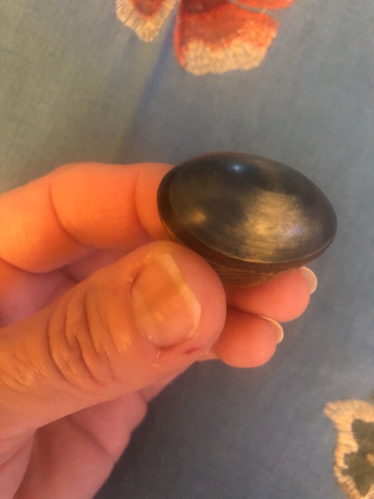 Stunning Handmade Wooden Statement Rings Size 7.5