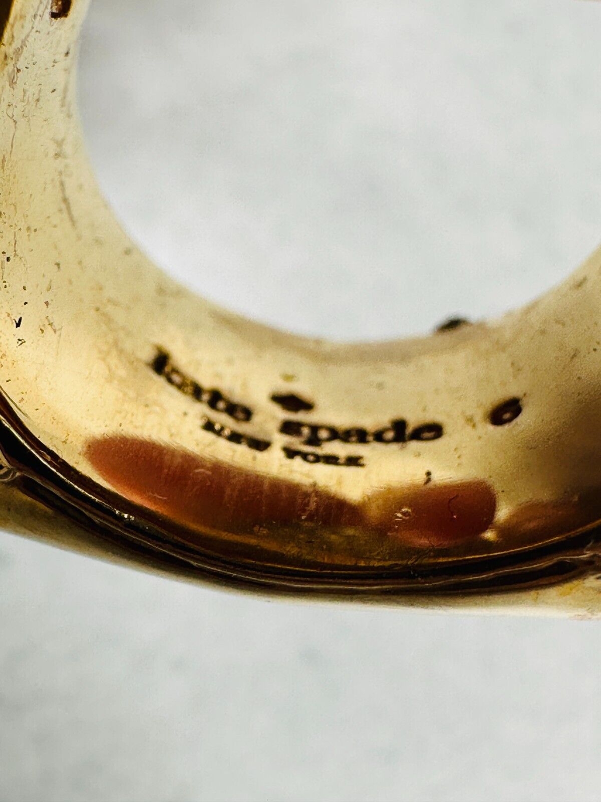 Polar Bear Pave Rhinestone Statement Ring