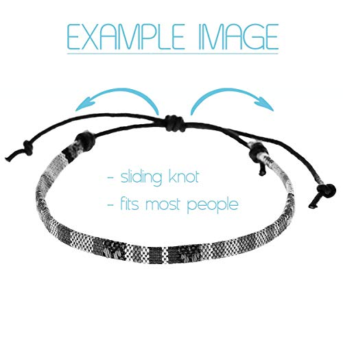 Ethnic Boho Surfer Anklet - Unisex Beach Jewelry