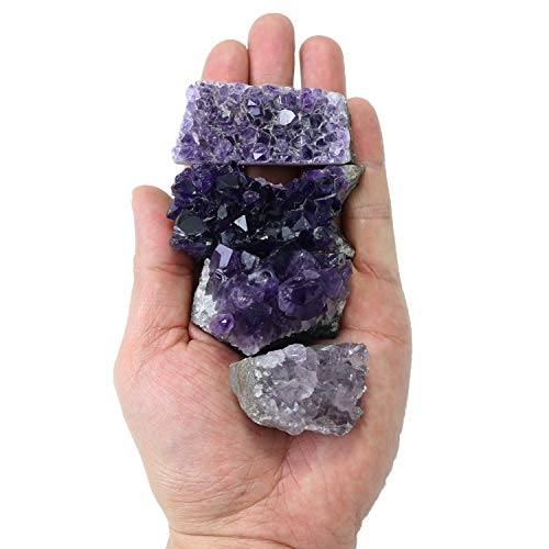 Natural Amethyst Stones and Crystals for Healing & Clarity