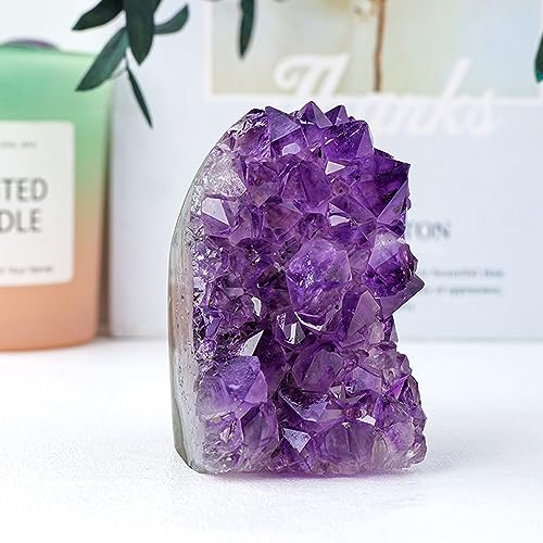Amethyst Cluster Healing Quartz Geode Crystal Raw Stones