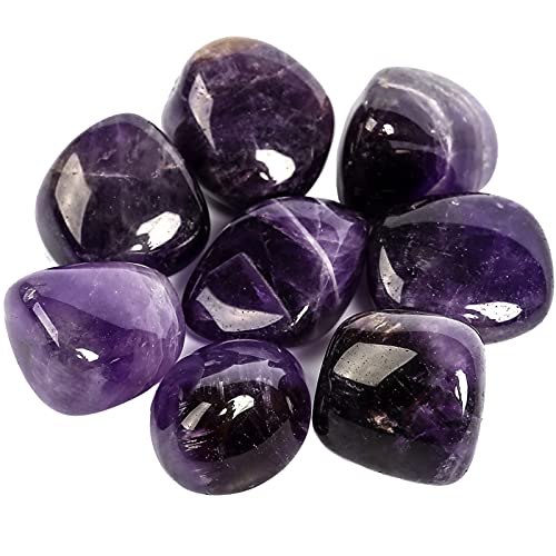 Natural Brazilian Amethyst Stones for Wicca, Reiki Healing