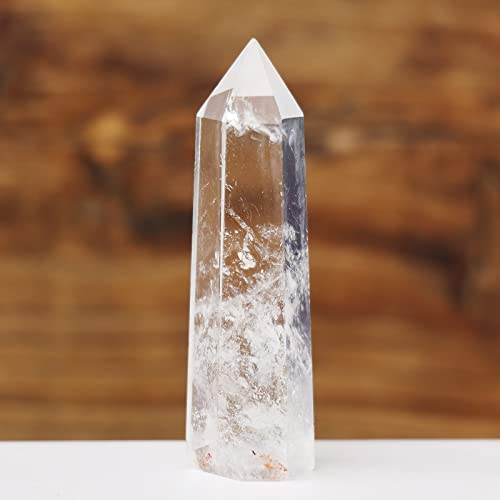 Apengshi Clear Quartz Healing Crystal Tower 2.36-2.75