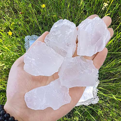 LAIDANLA Clear Quartz Rough Stone Crystal Set