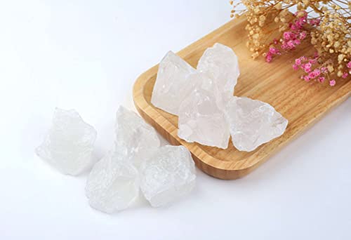 LAIDANLA Clear Quartz Rough Stone Crystal Set