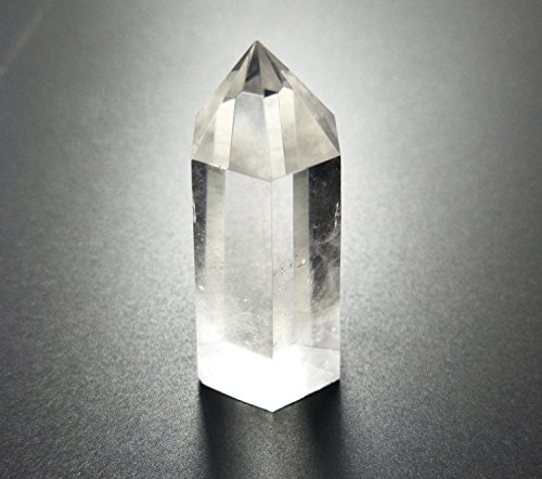 Clear Quartz Crystal Pointed Wand for Reiki and Chakra