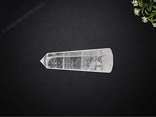 Clear Quartz Tower for Reiki Healing and Crystal Grid