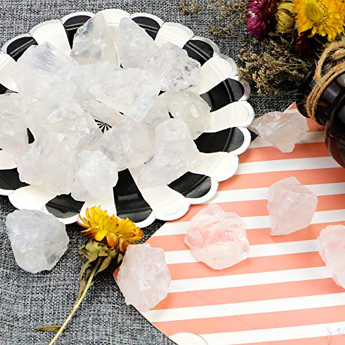 Clear Quartz Rough Stone for Cabbing and Healing Reiki