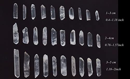 Clear Quartz Crystal Points for Meditation and Healing