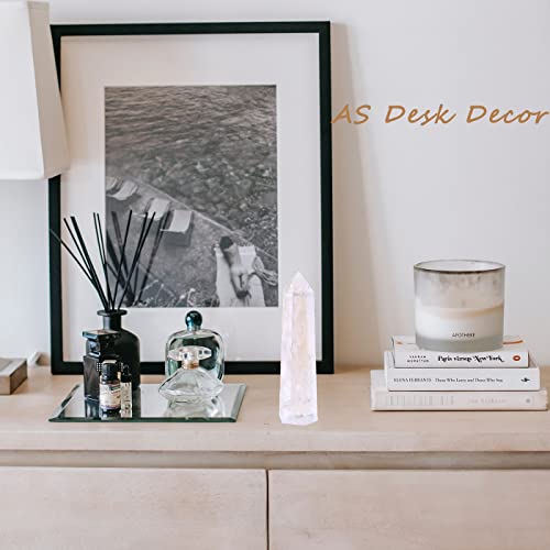 Clear Quartz Crystal Healing Stones Hexagonal Pointed Wand