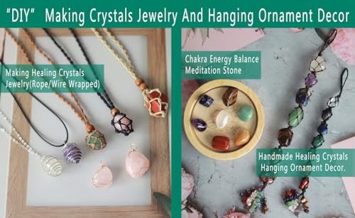 Clear Quartz Healing Crystals Bulk Tumbled Stones Set