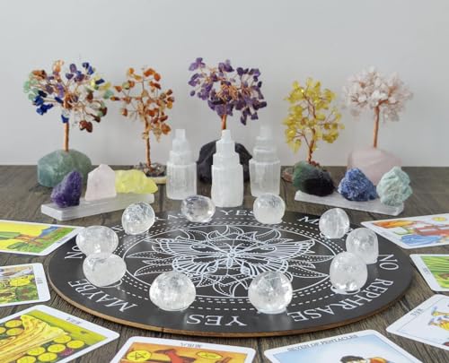 Clear Quartz Healing Crystals Bulk Tumbled Stones Set