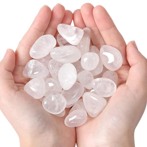 Clear Quartz Healing Crystals Bulk Tumbled Stones Set