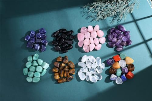 Clear Quartz Healing Crystals Bulk Tumbled Stones Set