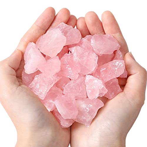 Natural Rose Quartz Healing Crystals Stones for Reiki