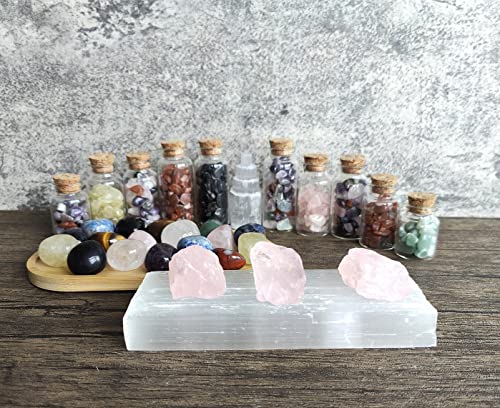 Natural Rose Quartz Healing Crystals Stones for Reiki