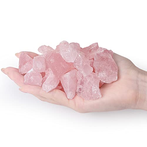 Natural Rose Quartz Healing Crystals Stones for Reiki