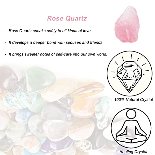 Large Raw Rose Quartz Crystal for Tumbling and Wicca