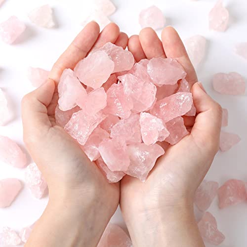 Natural Rose Quartz Healing Crystals Stones for Reiki