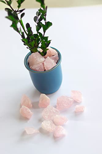 Natural Rose Quartz Healing Crystals Stones for Reiki