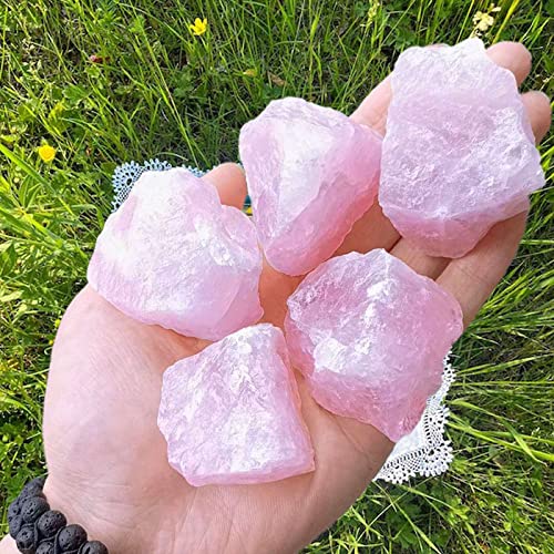 Rose Quartz Natural Rough Stones Large Raw Crystals