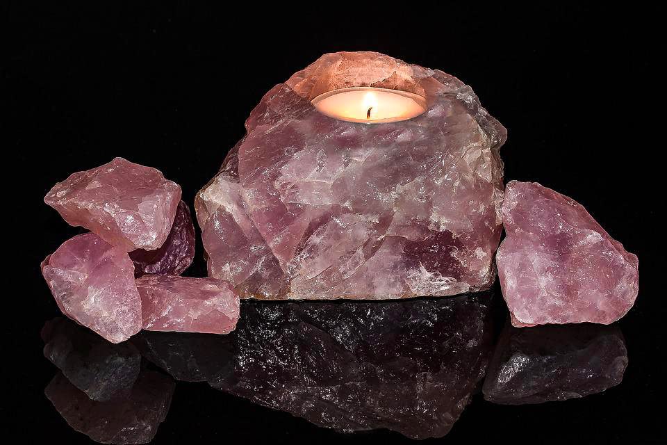 Rose Quartz Natural Rough Stones Large Raw Crystals