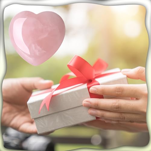 Large Rose Quartz Heart - Healing Crystal Gifts