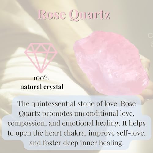 Large Rose Quartz Raw Crystal for Healing and Decor