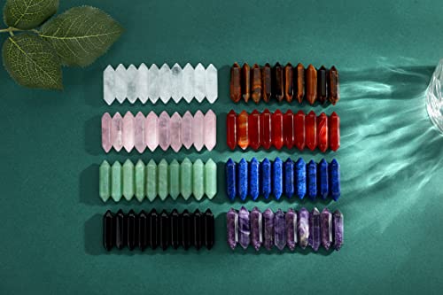 Rose Quartz Healing Crystals Set - 10 PCS