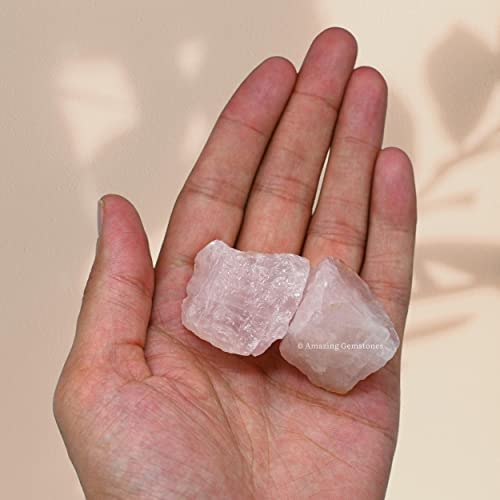 Rose Quartz Raw Crystals for Healing and DIY