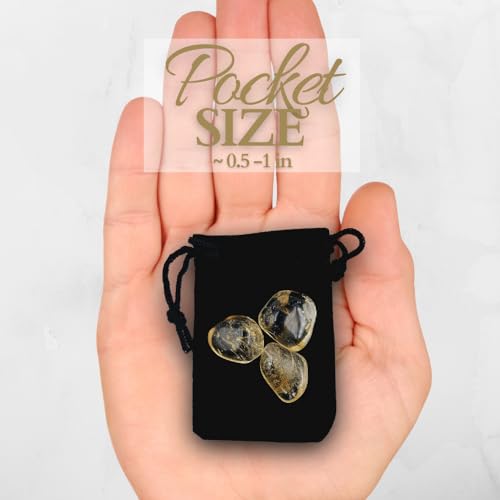 Citrine Crystal Stones for Healing, Abundance, Success