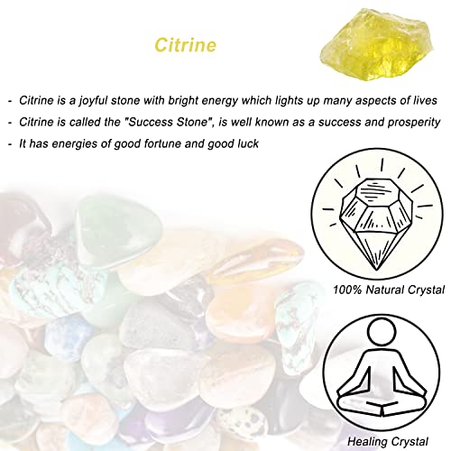 Large Citrine Raw Healing Crystals for Tarot & Wicca