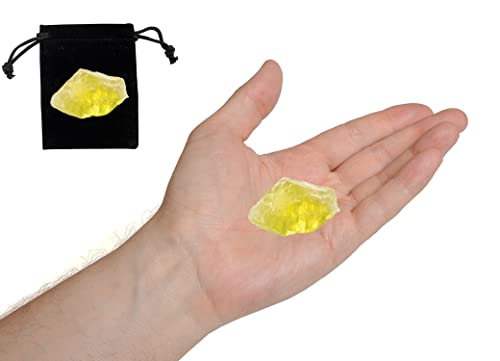 Large Citrine Raw Healing Crystals for Tarot & Wicca
